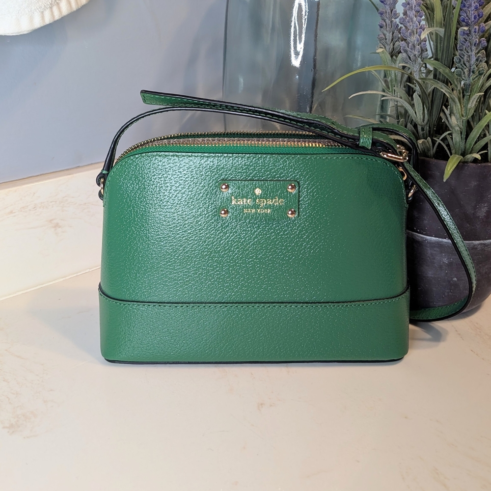 Kate Spade Vibrant Green Crossbody Bag
